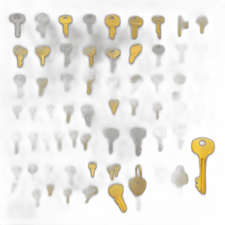 accounts and keys emoji