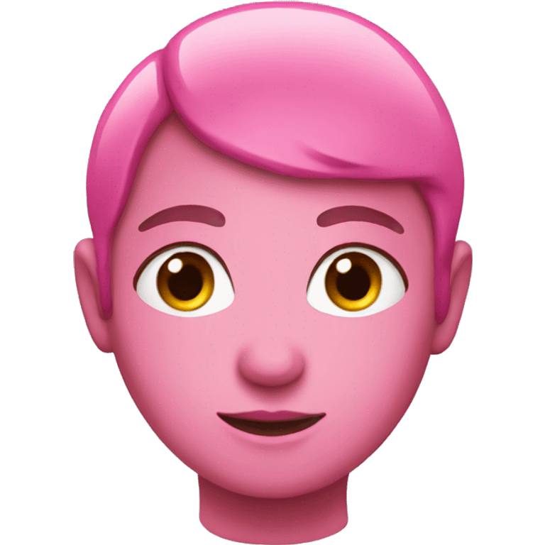 pink earth emoji