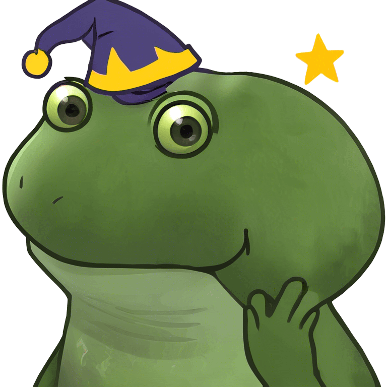 bufo with stars as eyes emoji