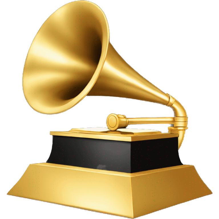 Grammy award trophy emoji