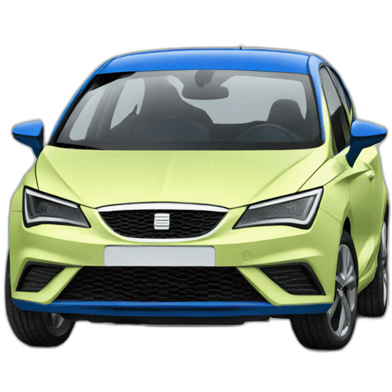 seat ibiza azul emoji