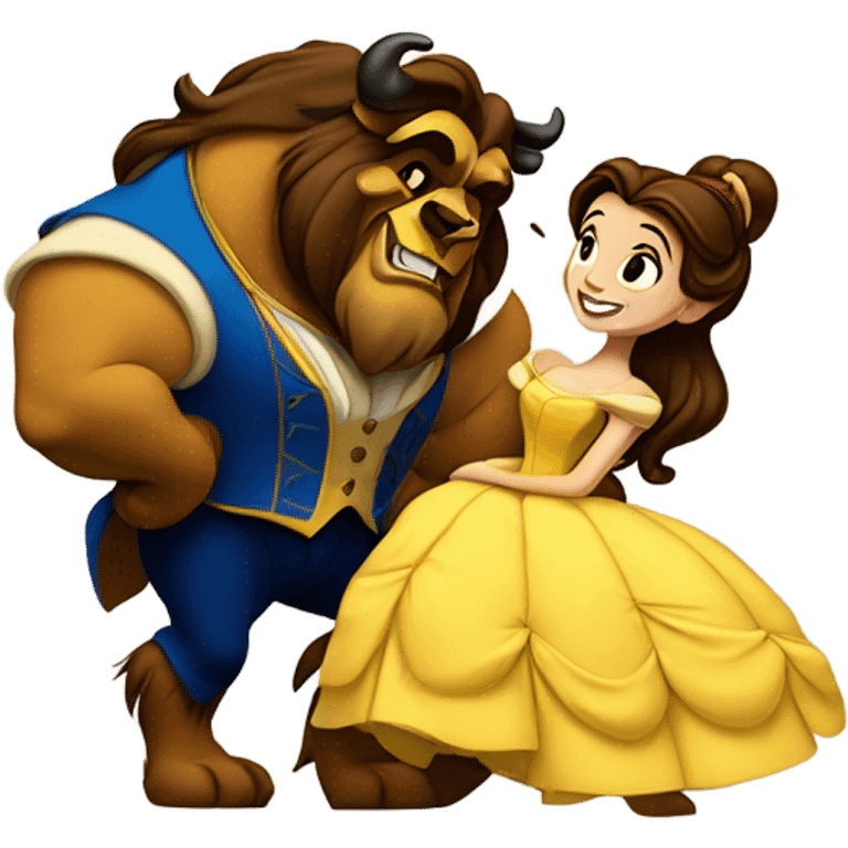 beauty and the beast  emoji