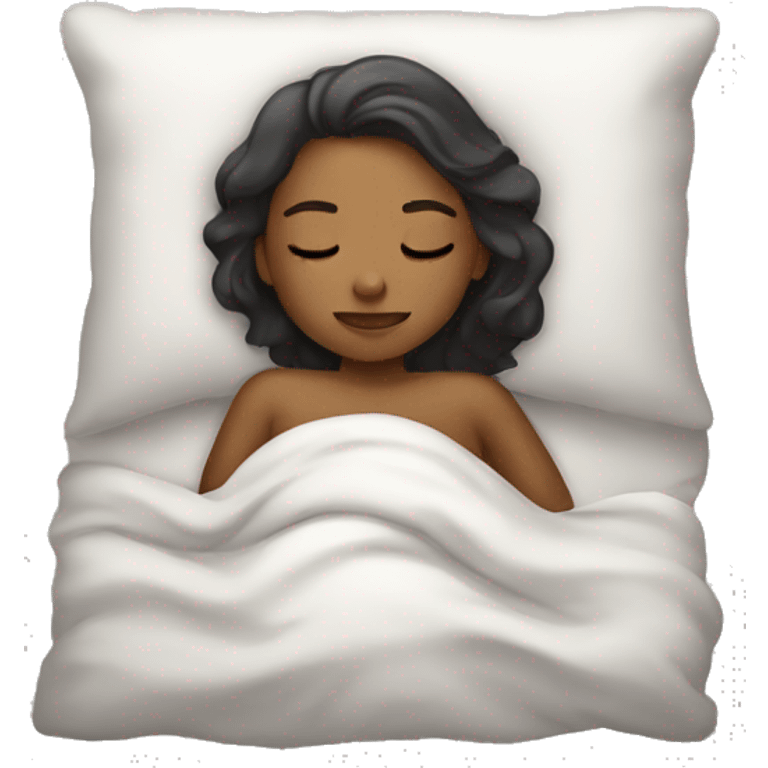 sleep girl emoji