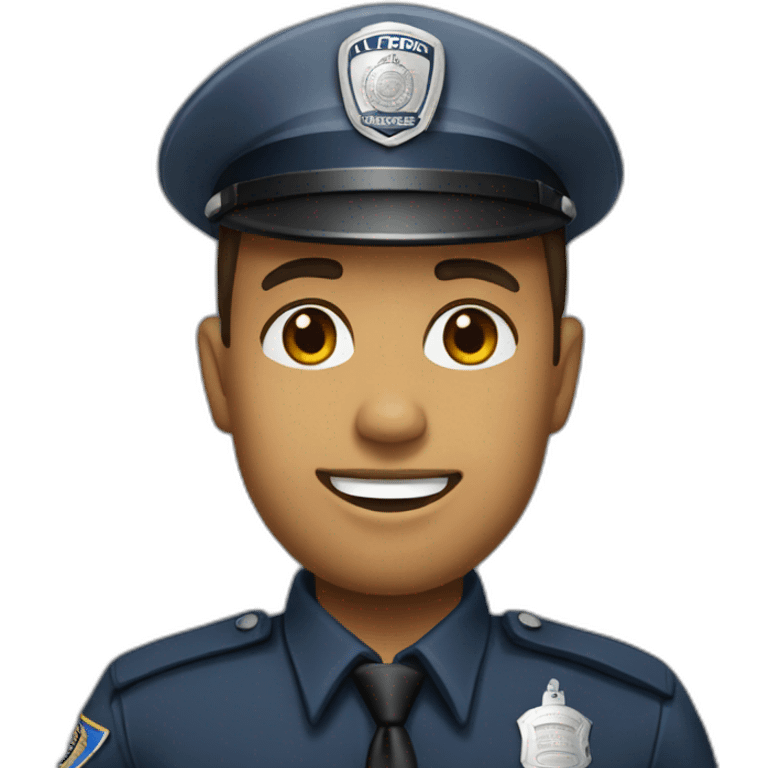 LAPD officer emoji