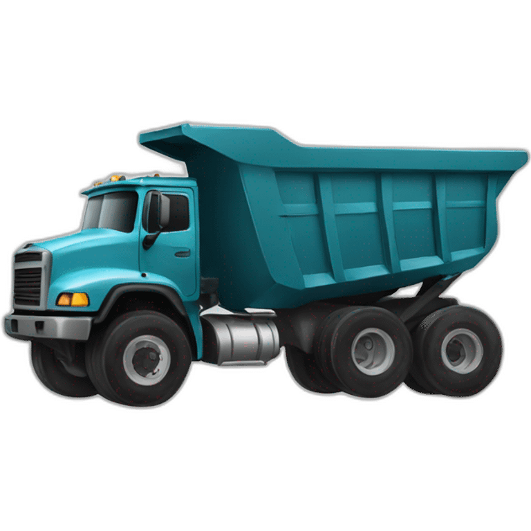 Dump truck emoji