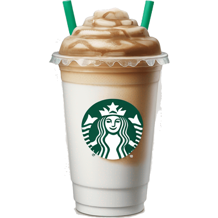 Starbucks Iced coffee emoji