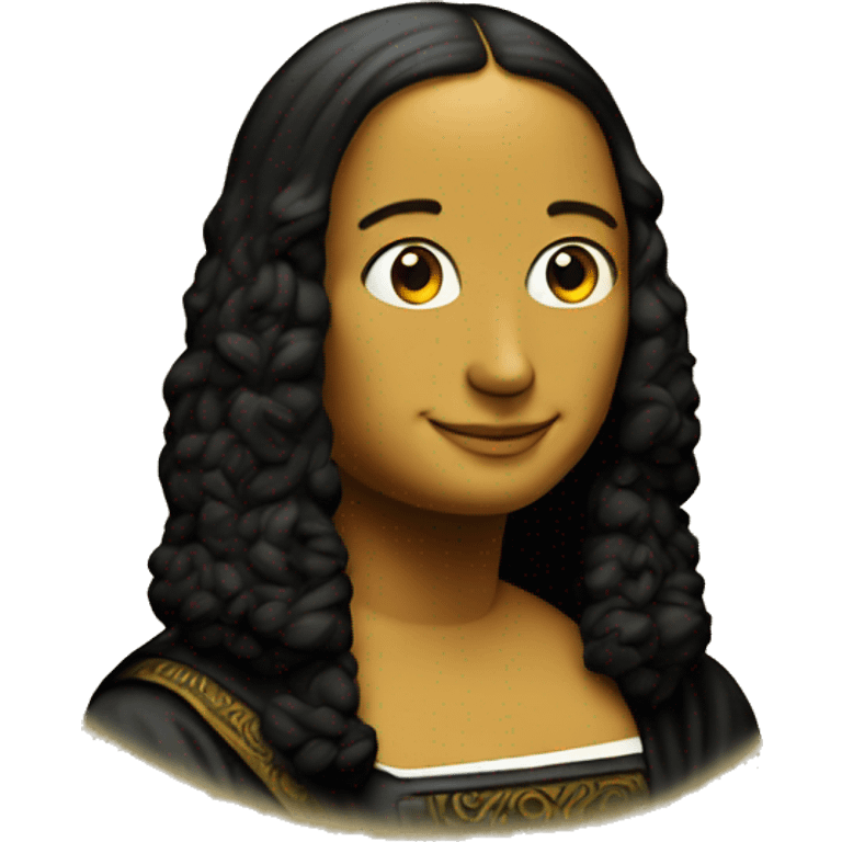 The Mona Lisa  emoji