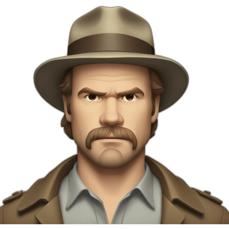 Jim Hopper David harbour emoji