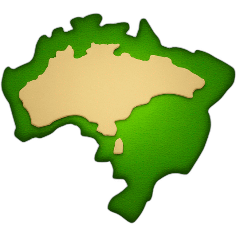 Mapa do Brasil emoji