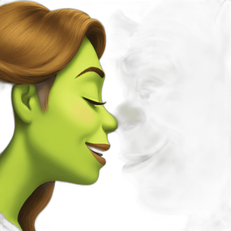 shrek kiss emoji