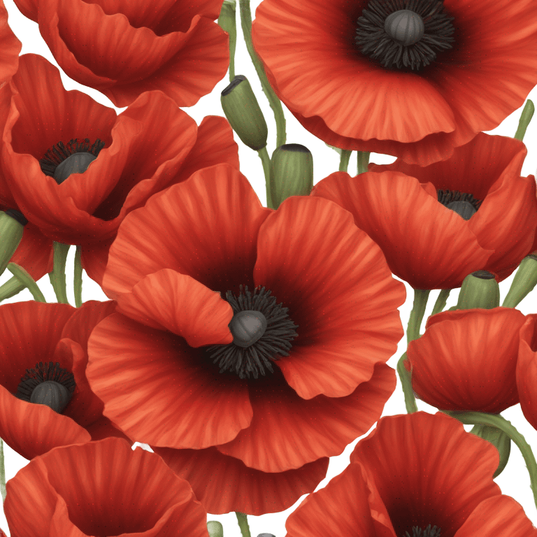 Poppy emoji