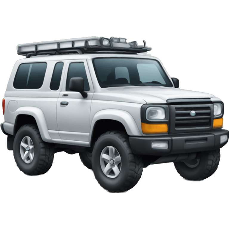 A Four Wheel drive car  emoji