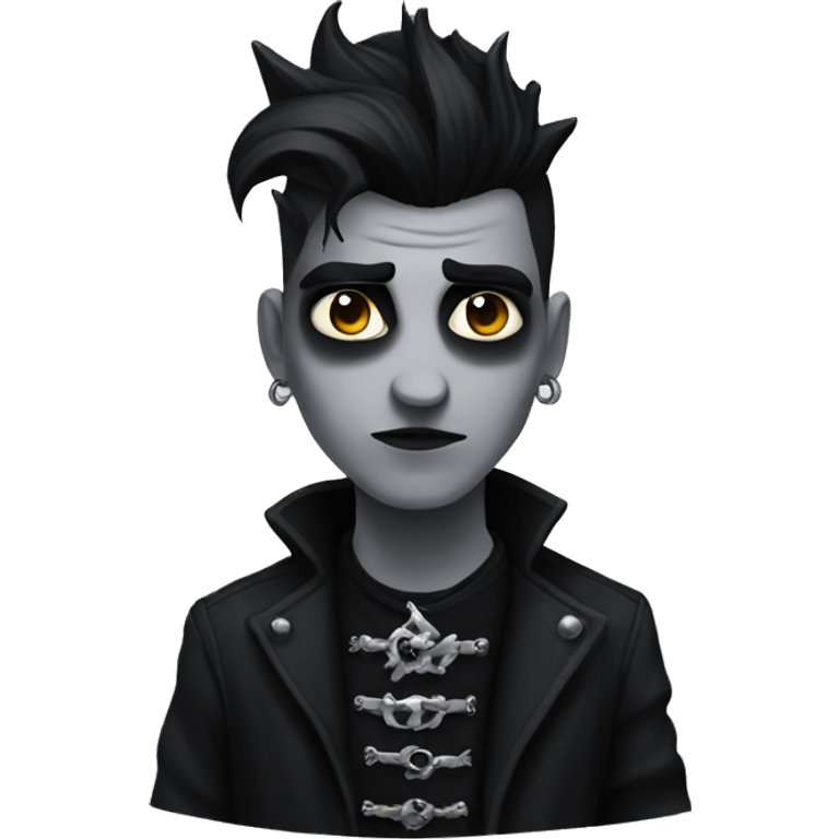 Goth emoji