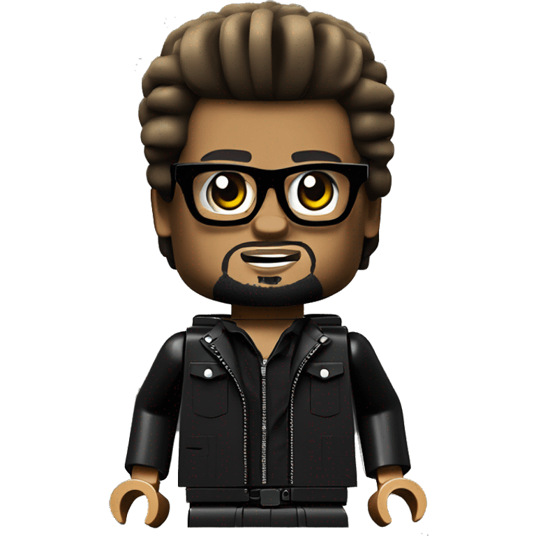 THE WEEKND lego full body emoji