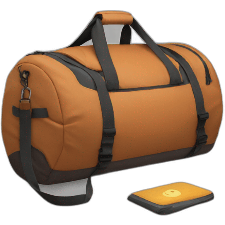 gym duffel bag emoji