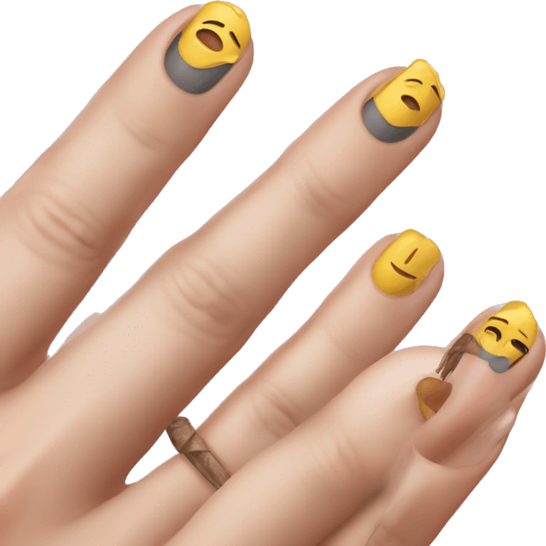 Nail day emoji