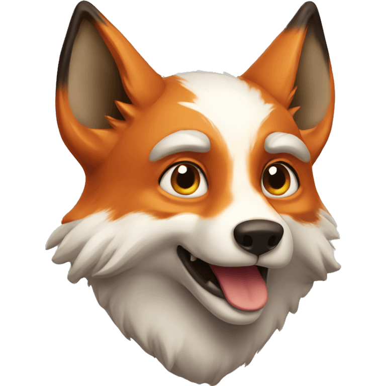 Old fox emoji