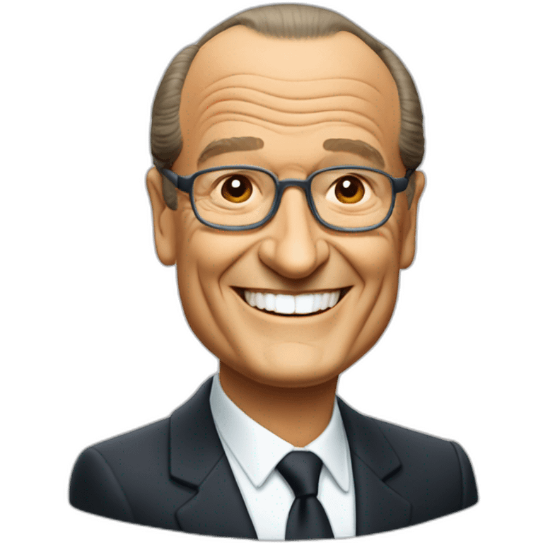 Jacques chirac souriant emoji