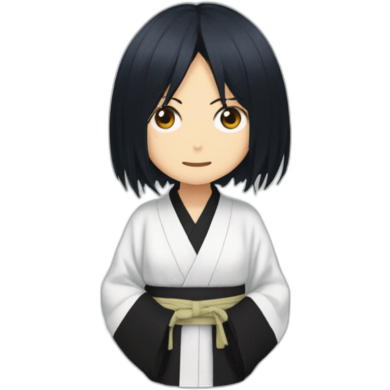 rukia kushiki bleach emoji