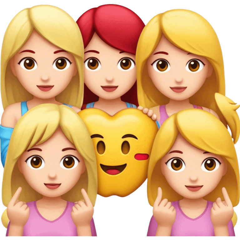 Grils emoji