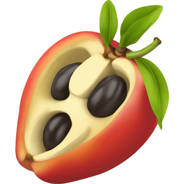 Ackee fruit emoji