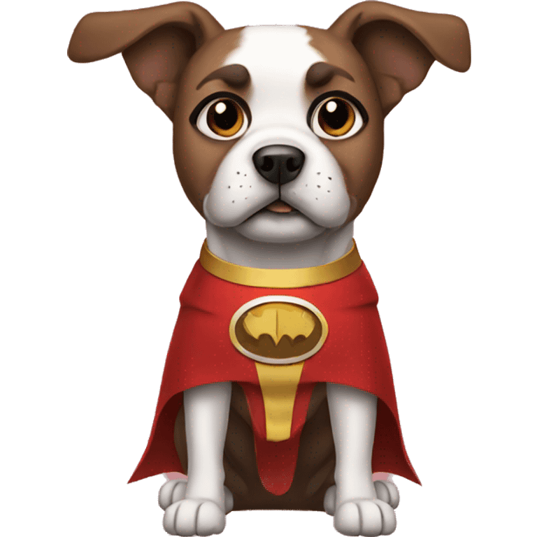 dog superhero emoji