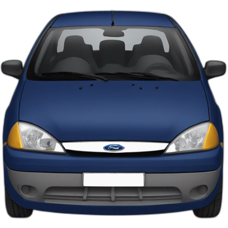 ford focus 1999 dark blue emoji