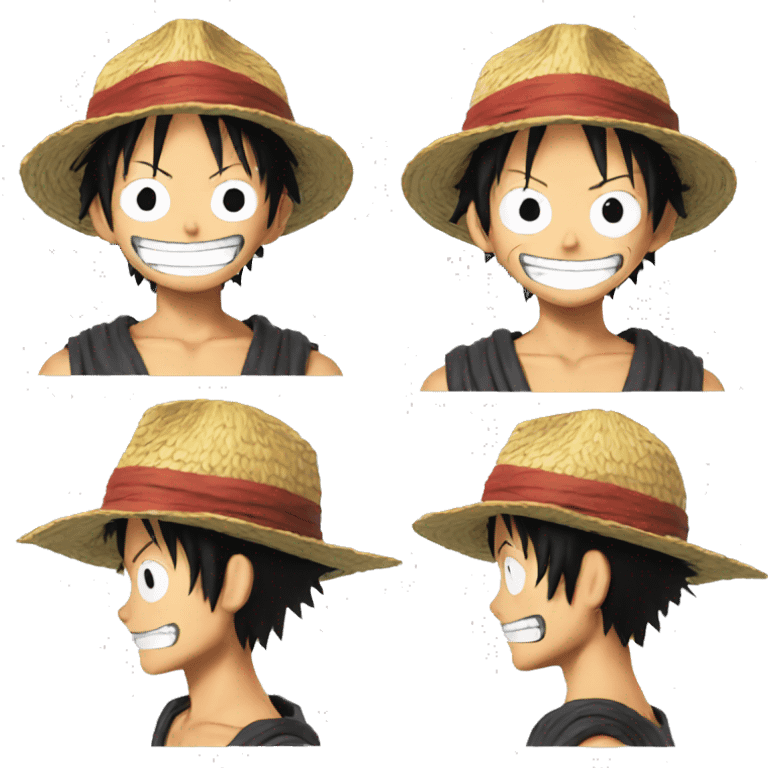 Luffy from one piece  emoji