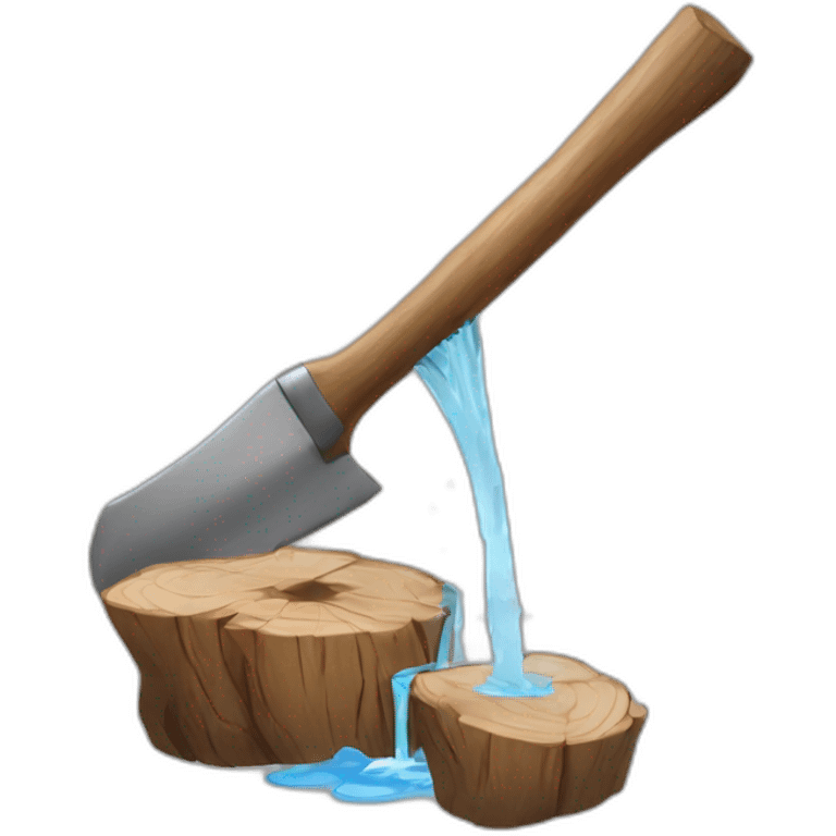 chop wood carry water emoji