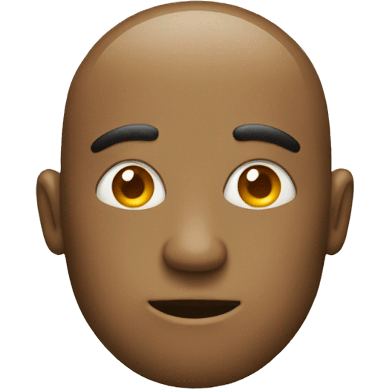 head with a knob on it emoji