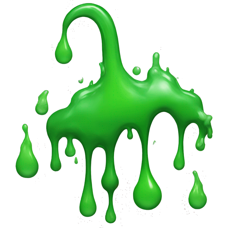 green drip emoji