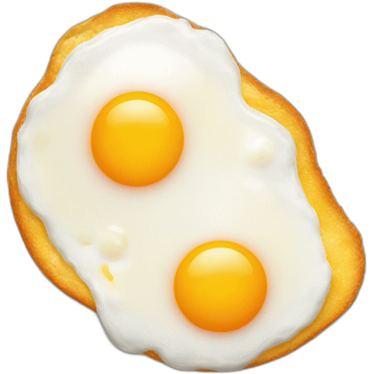 sunny-side-up fried eggs emoji