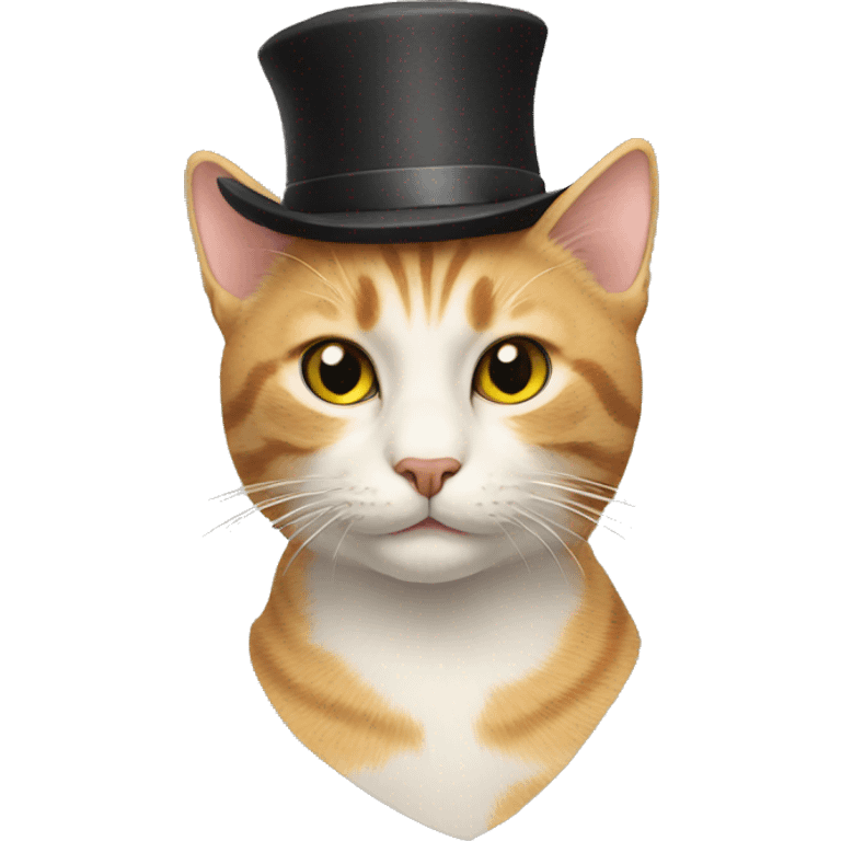 cat with a hat emoji