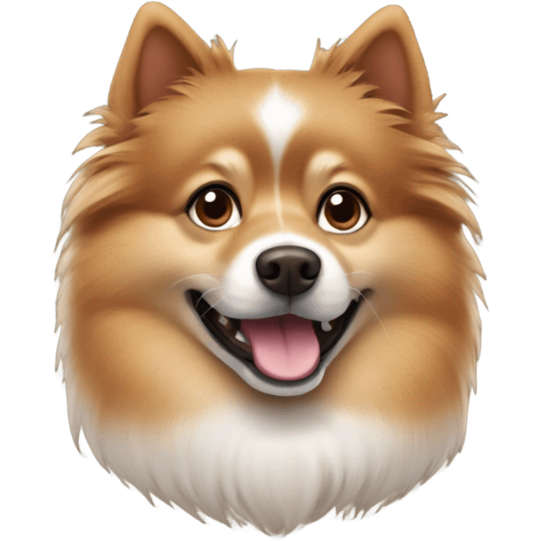 Brown spitz emoji