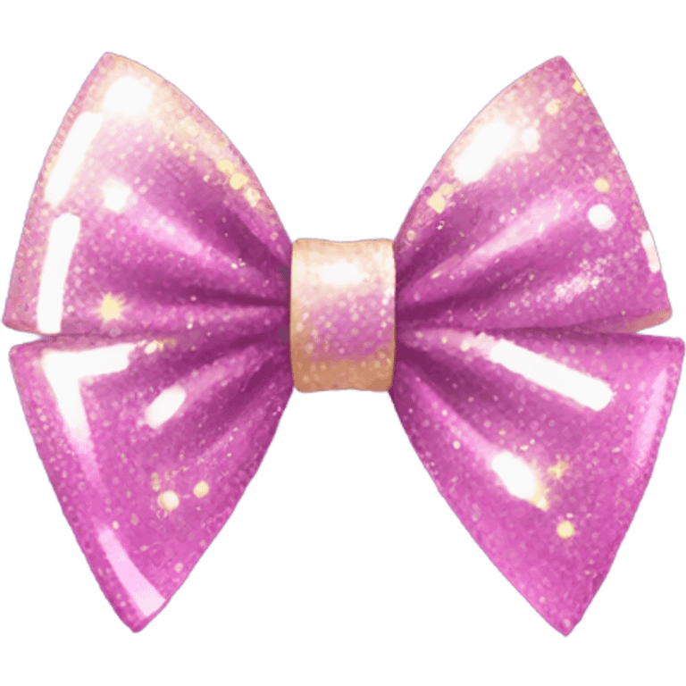 Sparkle bow emoji