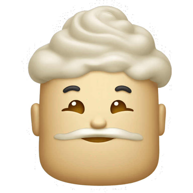 Chou à la crème emoji