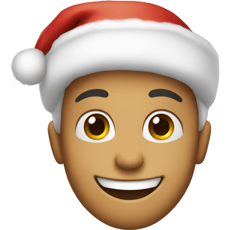 Christmas smile  emoji