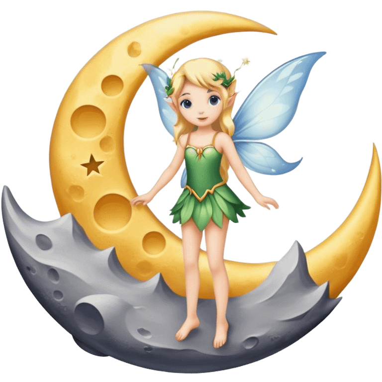 Fairy Moon emoji