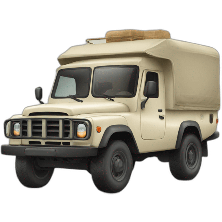 Safari truck emoji