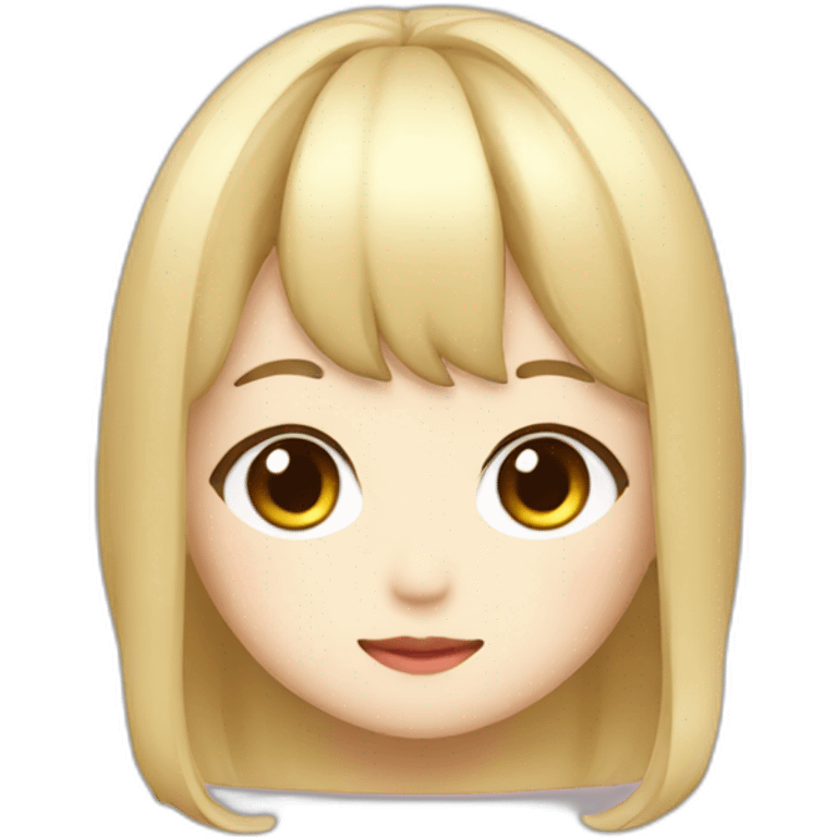 Japanese idol Ano-chan emoji