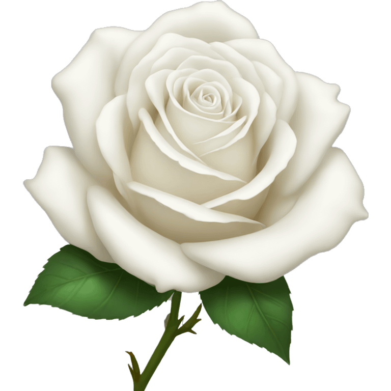 white rose emoji