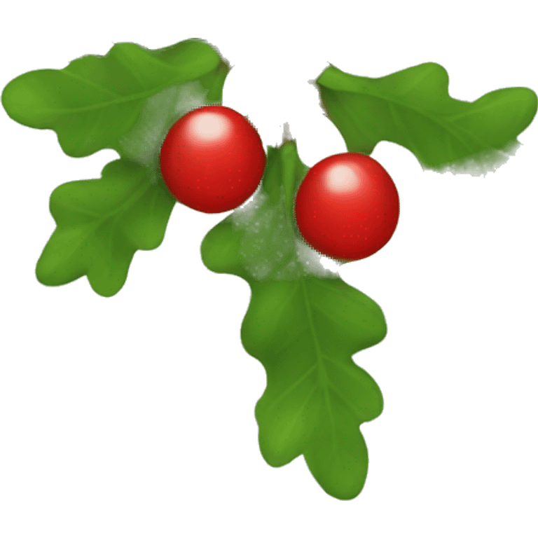 mistletoe  emoji