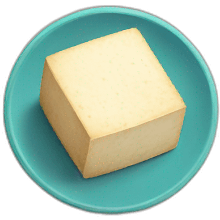 round tofu emoji