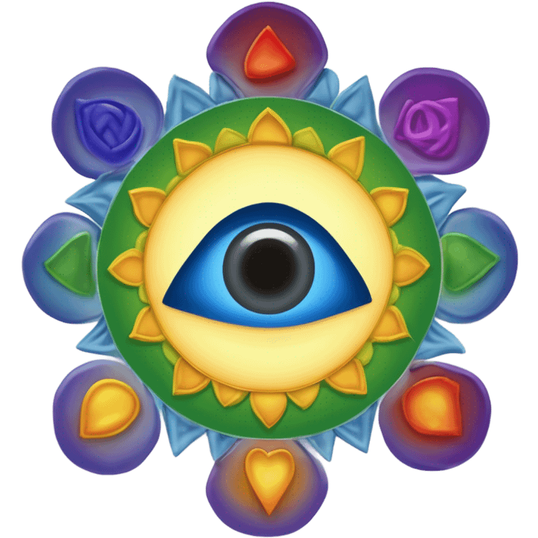 the seven chakras emoji