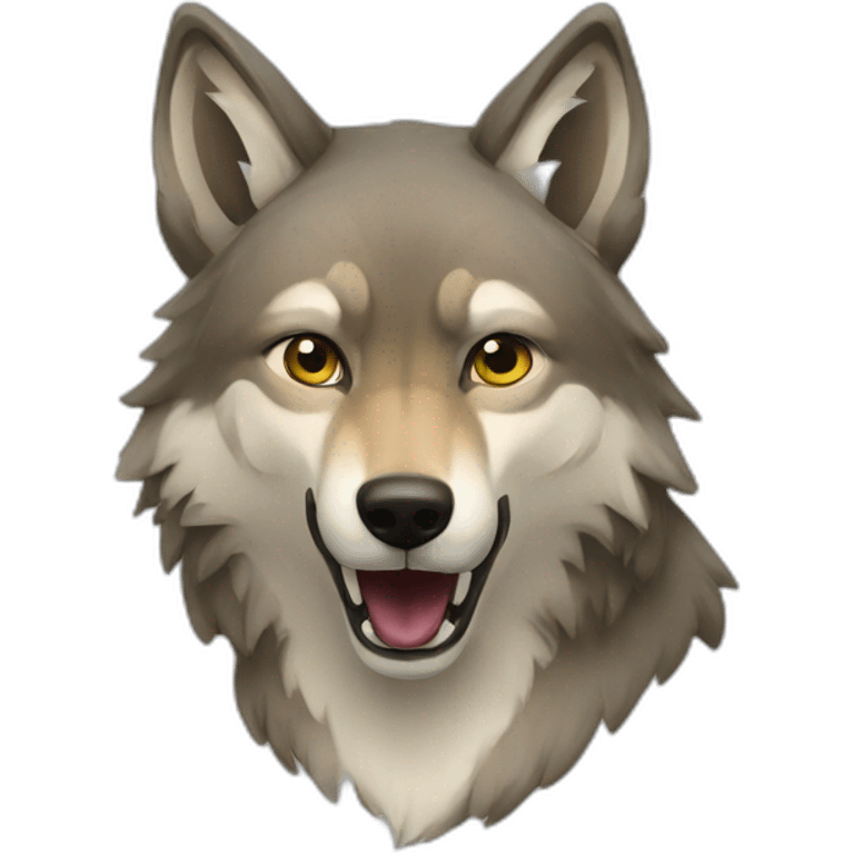 Chechen wolf emoji