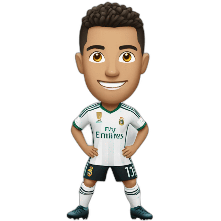 Ronaldo happy emoji