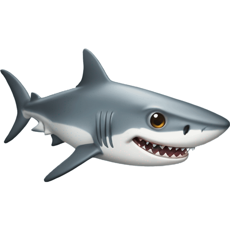 shark with monocle emoji