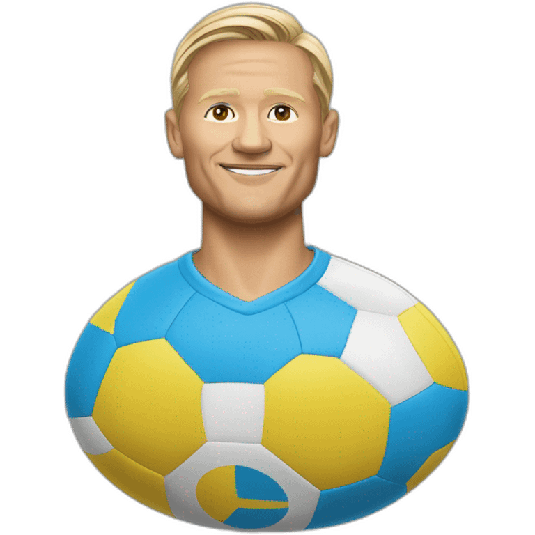 Haaland ballon d'ir emoji