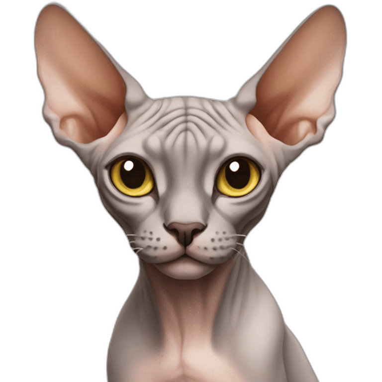 Sphynx emoji