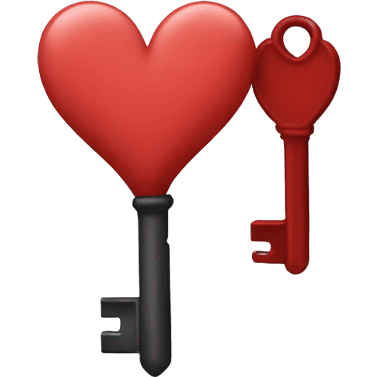 key heart love emoji